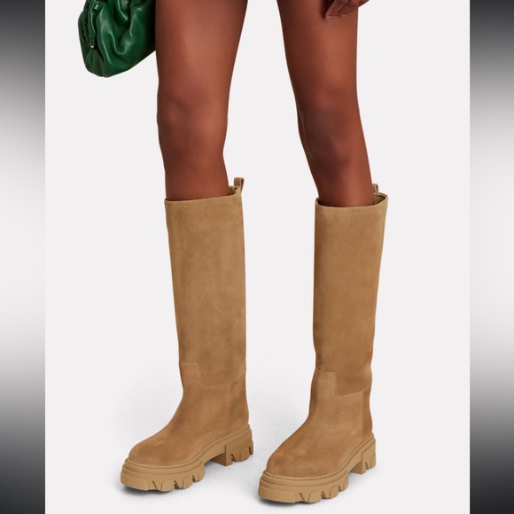 GIABORGHINI PERNI MID CALF BOOTS SUEDE - Picture 5 of 16